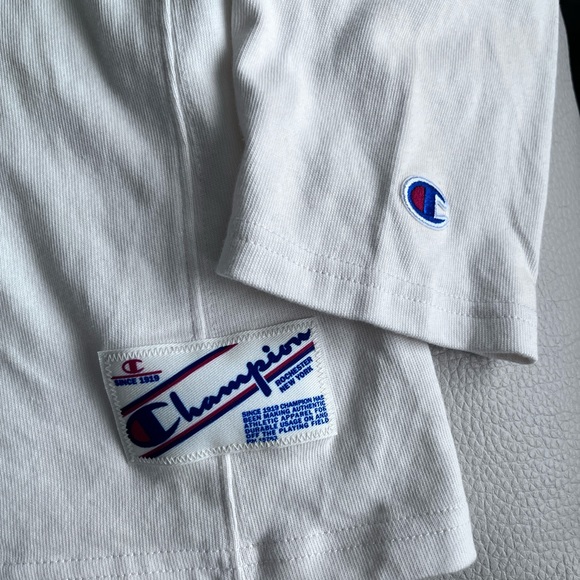 NWOT - Champion Heritage Men’s Long Sleeve Football T Shirt 1919 Logo - Size XL - Picture 5 of 8